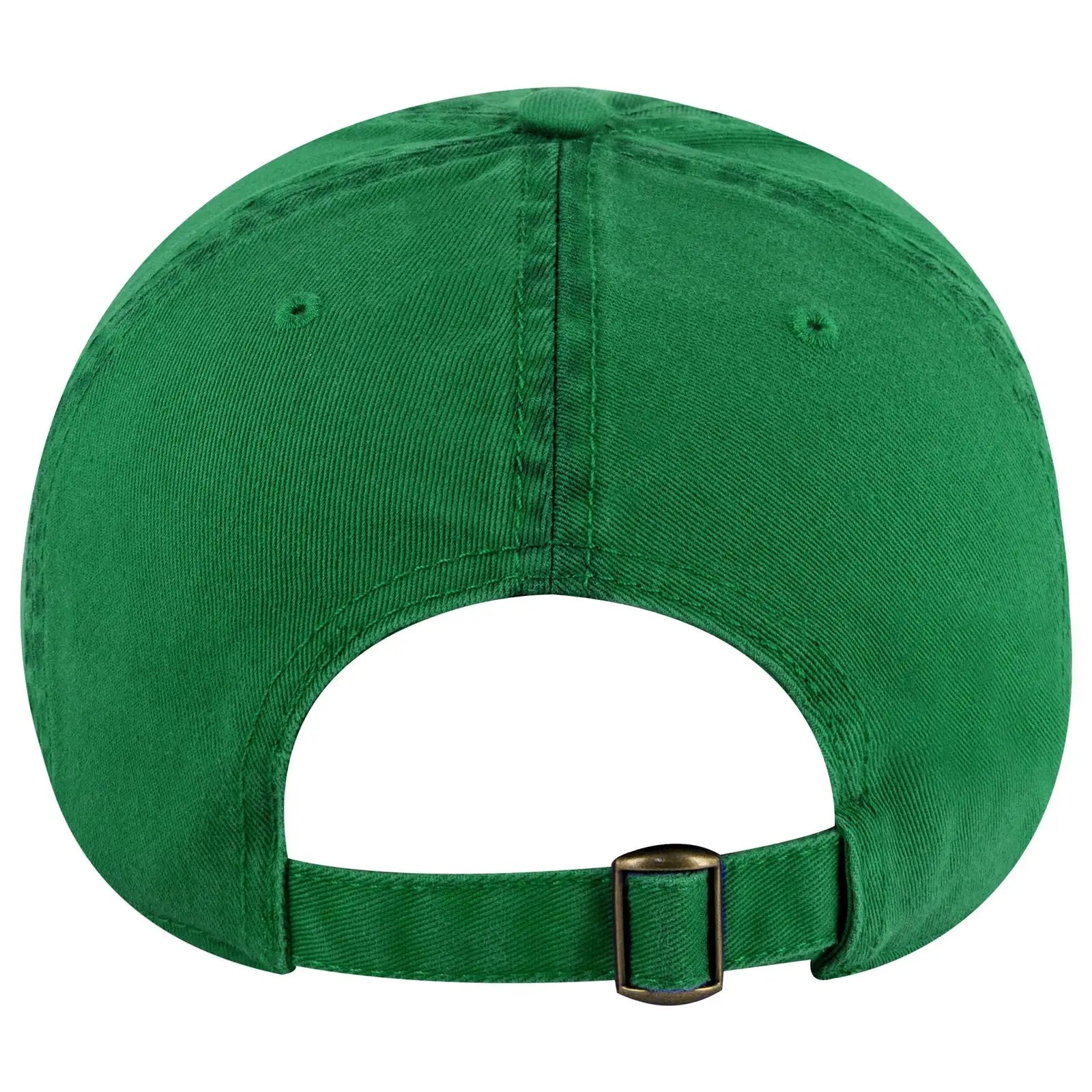 OTTO 18-772 6 Panel Low Profile Dad Cap - Kelly - Kelly / 6 1/2’’ - 7 5/8’’