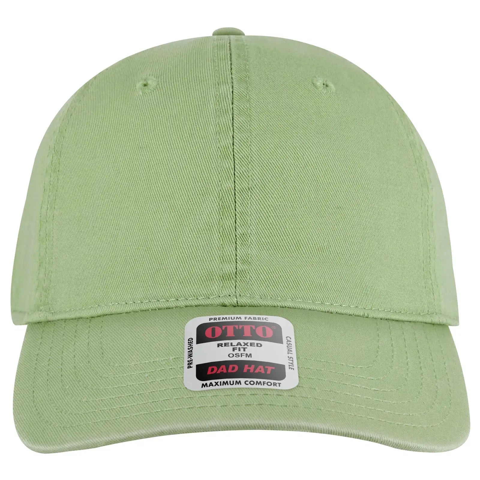 OTTO 18-772 6 Panel Low Profile Dad Cap - Mint - Mint / 6 1/2’’ - 7 5/8’’