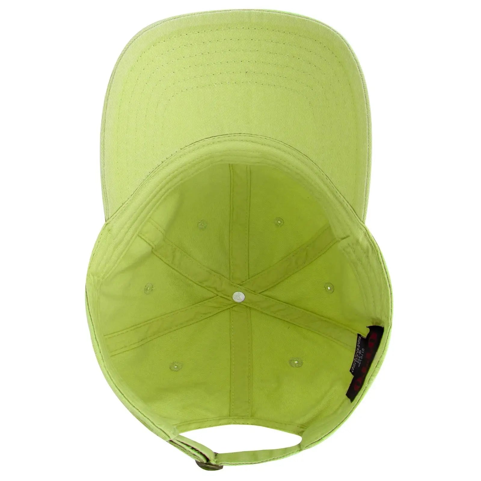 OTTO 18-772 6 Panel Low Profile Dad Cap - N. Green - N. Green / 6 1/2’’ - 7 5/8’’