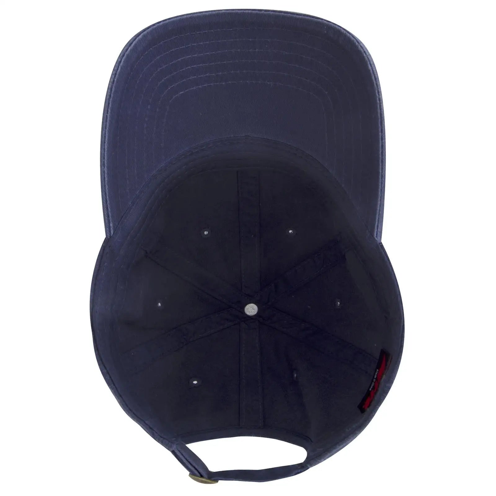 OTTO 18-772 6 Panel Low Profile Dad Cap - Navy