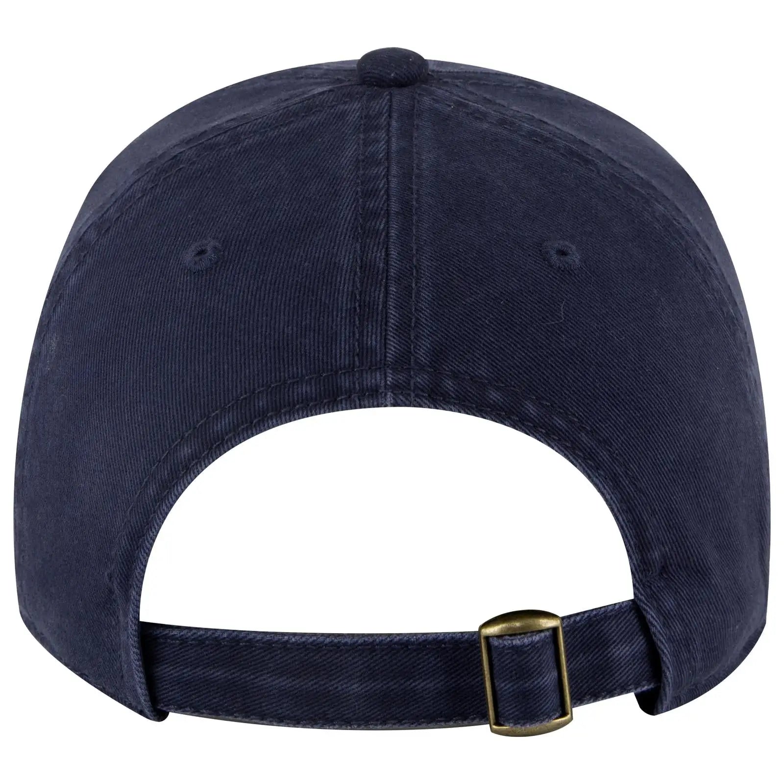 OTTO 18-772 6 Panel Low Profile Dad Cap - Navy