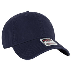 OTTO 18-772 6 Panel Low Profile Dad Cap - Navy