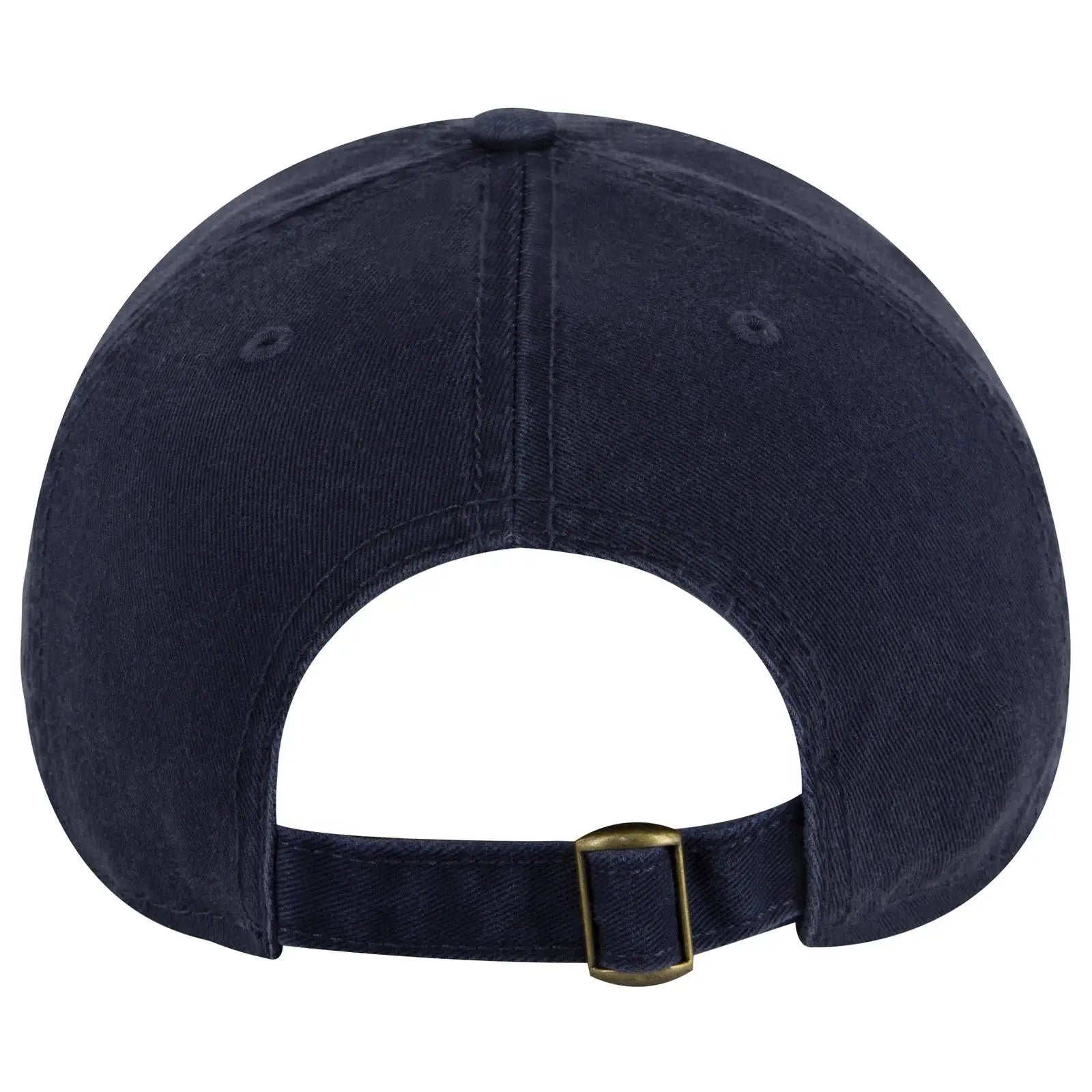 OTTO 18-772 6 Panel Low Profile Dad Cap - Navy