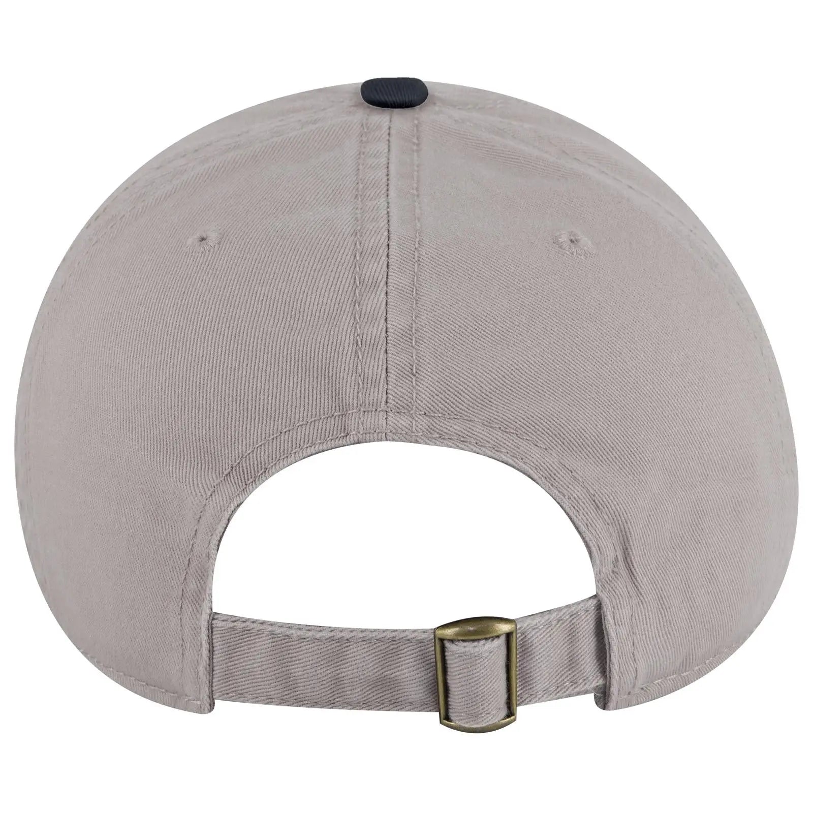 OTTO 18-772 6 Panel Low Profile Dad Cap - Nvy/Gray - Nvy/Gry / 6 1/2’’ - 7 5/8’’
