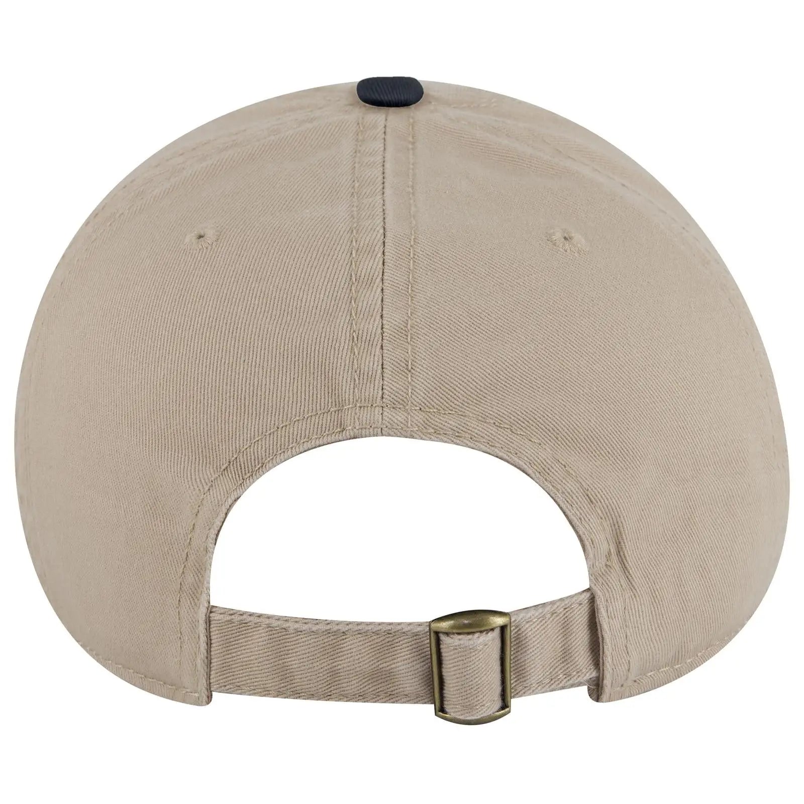 OTTO 18-772 6 Panel Low Profile Dad Cap - Nvy/Kha - Nvy/Kha / 6 1/2’’ - 7 5/8’’