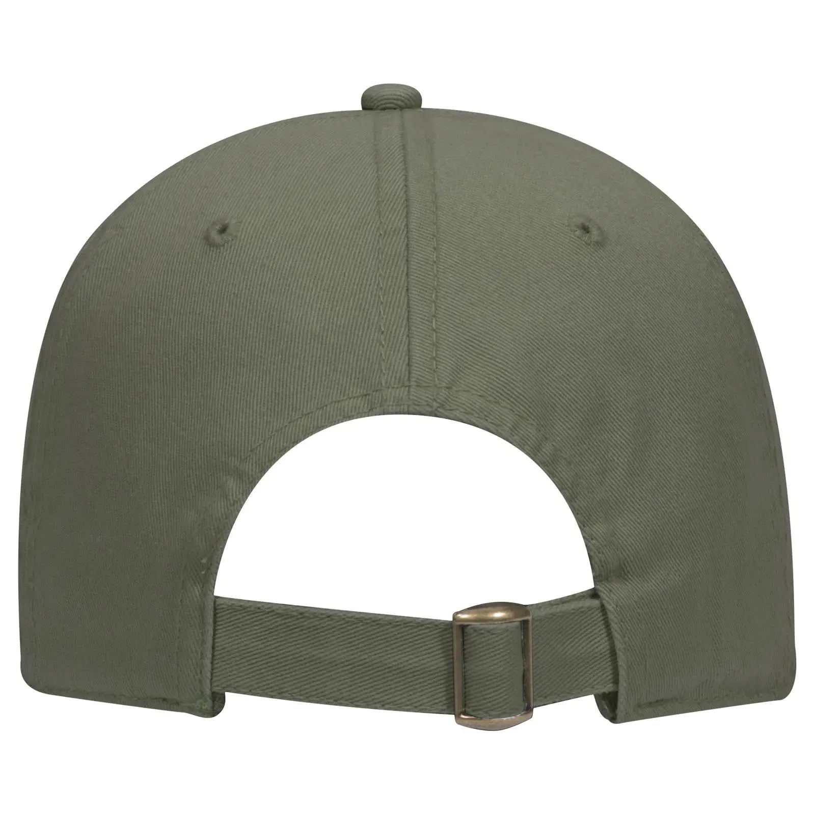 OTTO 18-772 6 Panel Low Profile Dad Cap - Ol. Green