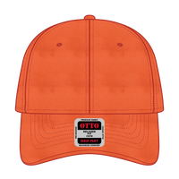 OTTO 18-772 6 Panel Low Profile Dad Cap - Orange - Orange / 6 1/2’’ - 7 5/8’’