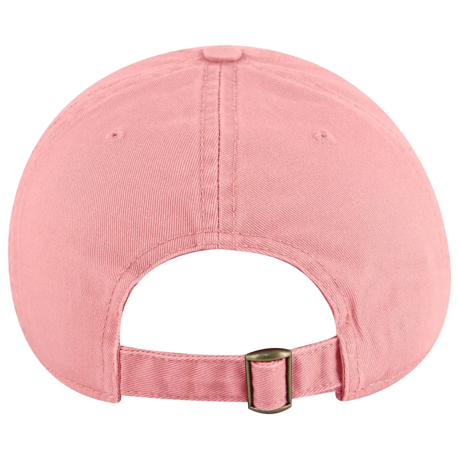 OTTO 18-772 6 Panel Low Profile Dad Cap - Pink - Pink / 6 1/2’’ - 7 5/8’’