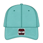 OTTO 18-772 6 Panel Low Profile Dad Cap - Turquoise - Turquoise / 6 1/2’’ - 7 5/8’’