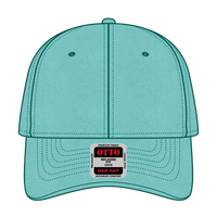 OTTO 18-772 6 Panel Low Profile Dad Cap - Turquoise - Turquoise / 6 1/2’’ - 7 5/8’’