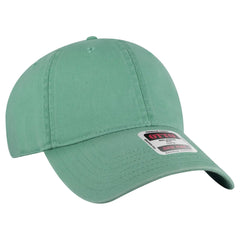 OTTO 18-772 6 Panel Low Profile Dad Cap - Turquoise - Turquoise / 6 1/2’’ - 7 5/8’’