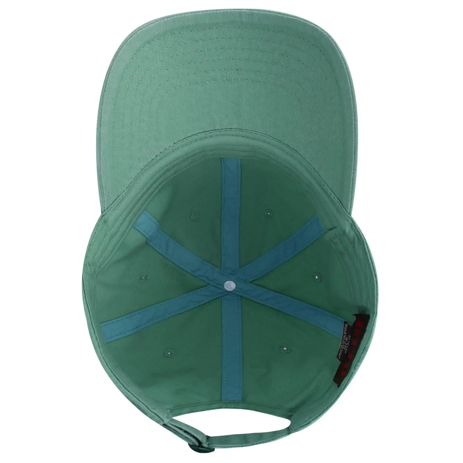 OTTO 18-772 6 Panel Low Profile Dad Cap - Turquoise - Turquoise / 6 1/2’’ - 7 5/8’’