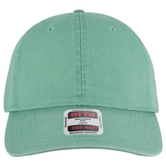 OTTO 18-772 6 Panel Low Profile Dad Cap - Turquoise - Turquoise / 6 1/2’’ - 7 5/8’’
