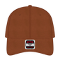 OTTO 18-772 6 Panel Low Profile Dad Cap - Tx. Orange - Tx. Orange / 6 1/2’’ - 7 5/8’’