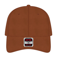 OTTO 18-772 6 Panel Low Profile Dad Cap - Tx. Orange - Tx. Orange / 6 1/2’’ - 7 5/8’’