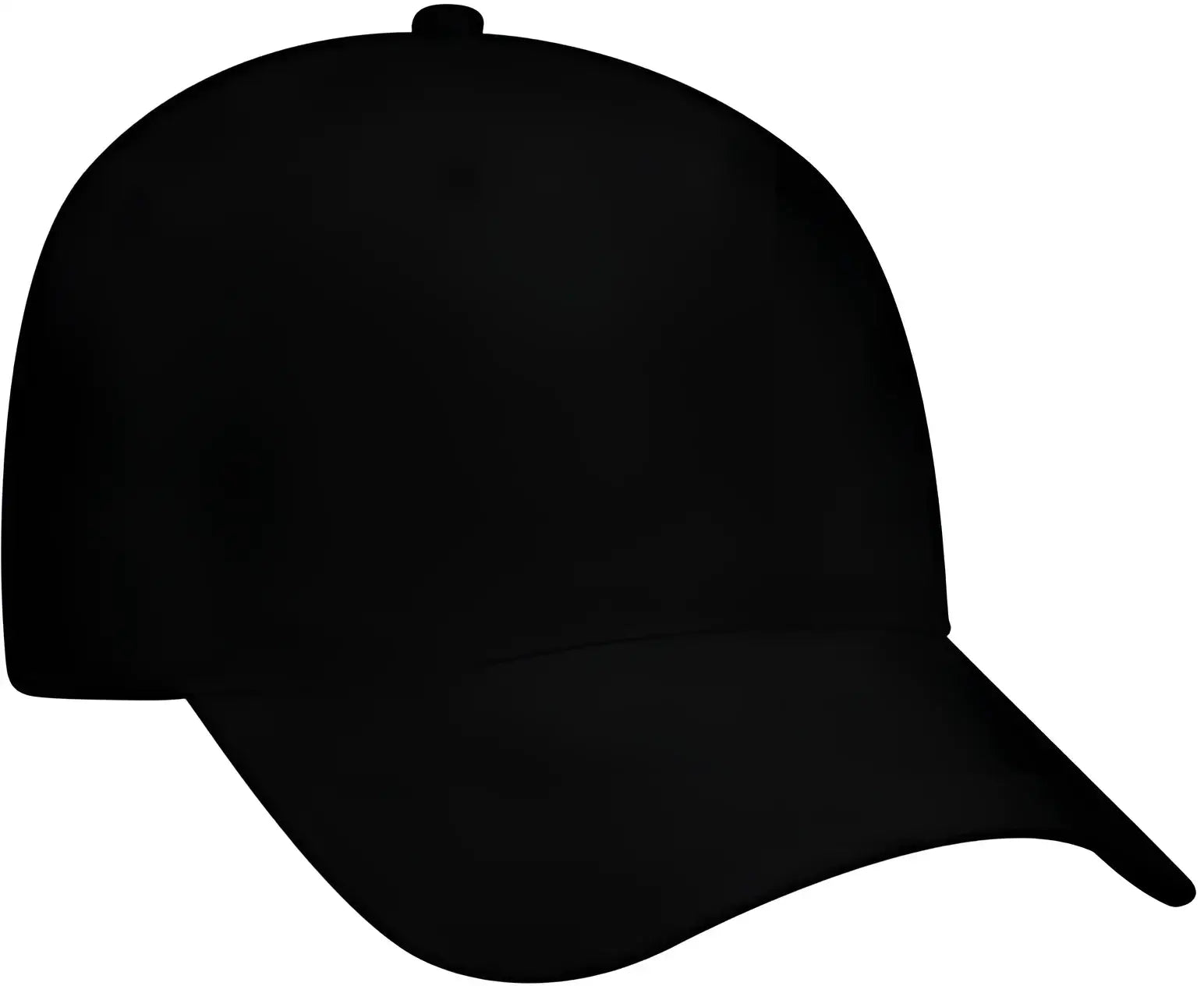OTTO 18-772 Superior Garment Washed Cotton Twill Low Profile Pro Style Cap - Black - Black / One Size Fits Most