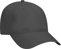 OTTO 18-772 Superior Garment Washed Cotton Twill Low Profile Pro Style Cap - Charcoal Gray - Dark Gray / One Size Fits
