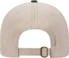 OTTO 18-772 Superior Garment Washed Cotton Twill Low Profile Pro Style Cap - Dark Green Khaki - Forest Khaki / One Size