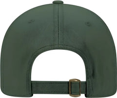OTTO 18-772 Superior Garment Washed Cotton Twill Low Profile Pro Style Cap - Dark Green - Forest / One Size Fits Most