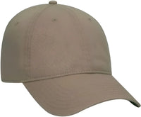 OTTO 18-772 Superior Garment Washed Cotton Twill Low Profile Pro Style Cap - Dark Khaki - Khaki / One Size Fits Most