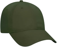 OTTO 18-772 Superior Garment Washed Cotton Twill Low Profile Pro Style Cap - Dark Olive Green - Olive / One Size Fits