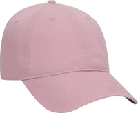 OTTO 18-772 Superior Garment Washed Cotton Twill Low Profile Pro Style Cap - Dusty Rose - Hot Pink / One Size Fits Most