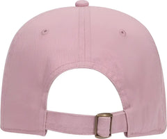 OTTO 18-772 Superior Garment Washed Cotton Twill Low Profile Pro Style Cap - Dusty Rose - Hot Pink / One Size Fits Most