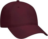 OTTO 18-772 Superior Garment Washed Cotton Twill Low Profile Pro Style Cap - Maroon - Maroon / One Size Fits Most