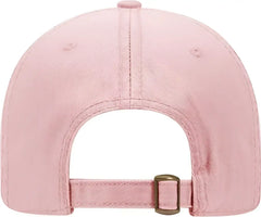 OTTO 18-772 Superior Garment Washed Cotton Twill Low Profile Pro Style Cap - Pink - Pink / One Size Fits Most