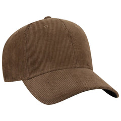 OTTO 19-004 6 Panel Low Profile Baseball Cap - Brown - Brown / 6 1/2’’ - 7 5/8’’