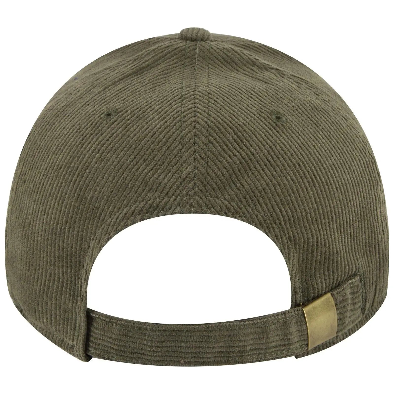 OTTO 19-004 6 Panel Low Profile Baseball Cap - Dk Ol Grn - Dk Ol Grn / 6 1/2’’ - 7 5/8’’