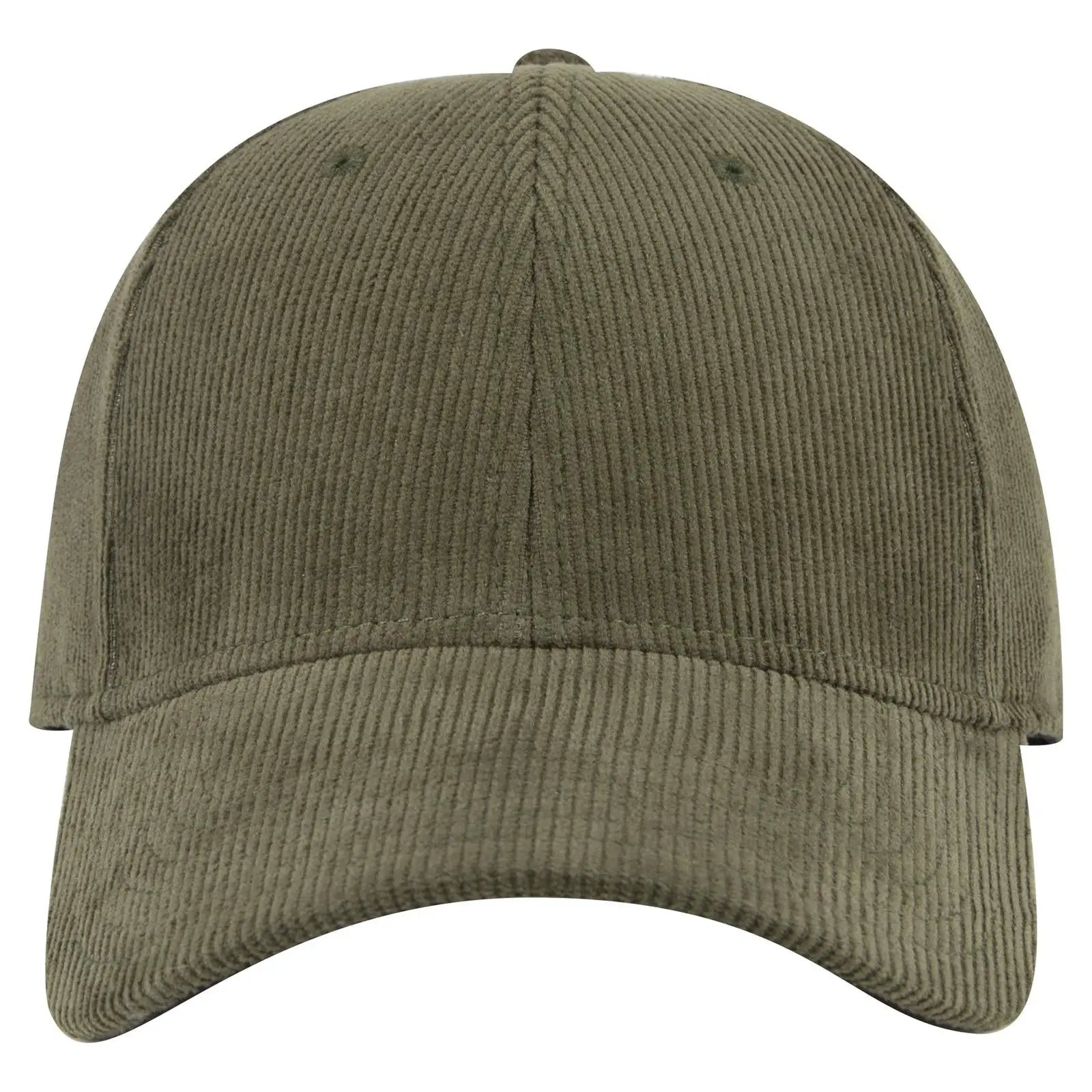 OTTO 19-004 6 Panel Low Profile Baseball Cap - Dk Ol Grn - Dk Ol Grn / 6 1/2’’ - 7 5/8’’