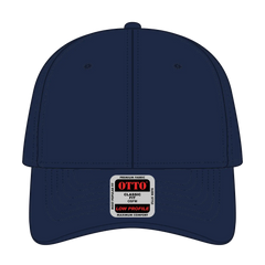 OTTO 19-004 6 Panel Low Profile Baseball Cap - Navy - Navy / 6 1/2’’ - 7 5/8’’
