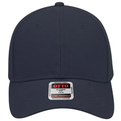 OTTO 19-004 6 Panel Low Profile Baseball Cap - Navy - Navy / 6 1/2’’ - 7 5/8’’