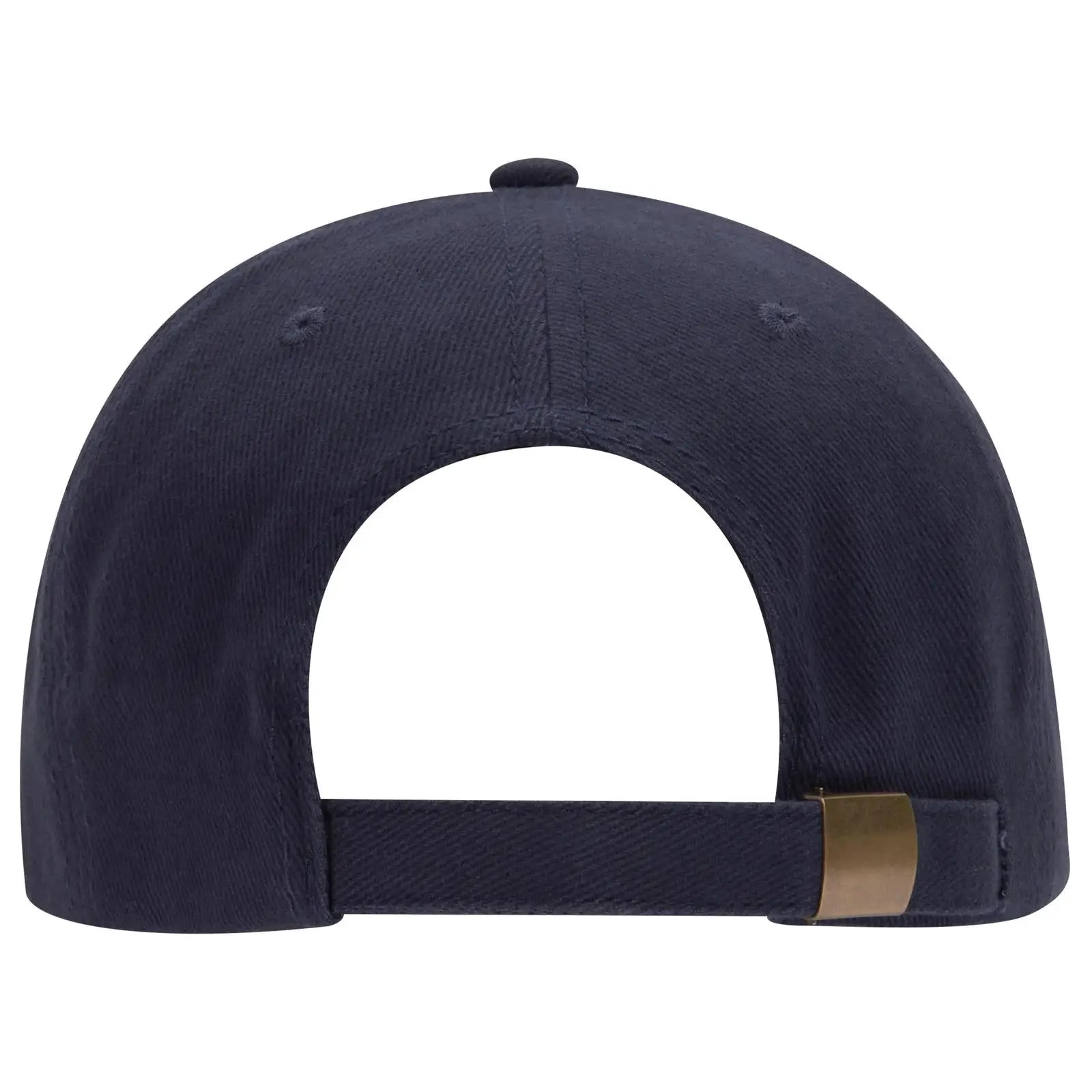 OTTO 19-004 6 Panel Low Profile Baseball Cap - Navy - Navy / 6 1/2’’ - 7 5/8’’