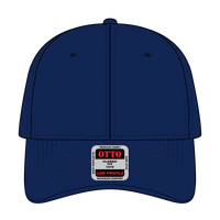 OTTO 19-004 6 Panel Low Profile Baseball Cap - Nv Blu - Nv Blu / 6 1/2’’ - 7 5/8’’