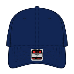 OTTO 19-004 6 Panel Low Profile Baseball Cap - Nv Blu - Nv Blu / 6 1/2’’ - 7 5/8’’