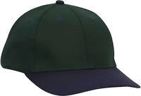 OTTO 19-013 6 Panel Low Profile Baseball Cap - Navy Burgandy Maroon - Navy Maroon / One Size Fits Most
