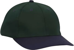 OTTO 19-013 6 Panel Low Profile Baseball Cap - Navy Burgandy Maroon - Navy Maroon / One Size Fits Most