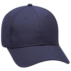OTTO 19-028 6 Panel Low Profile Baseball Cap - Navy - Navy / 6 1/2’’ - 7 5/8’’