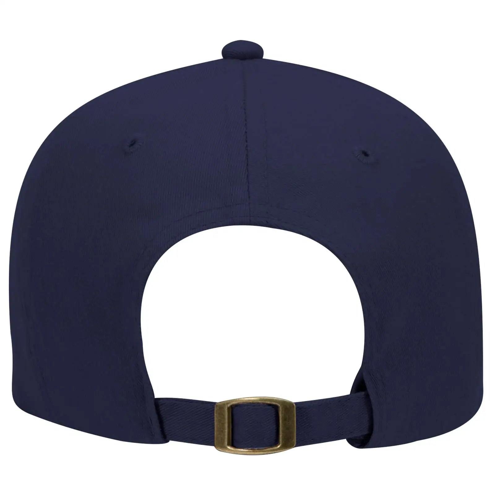 OTTO 19-028 6 Panel Low Profile Baseball Cap - Navy - Navy / 6 1/2’’ - 7 5/8’’