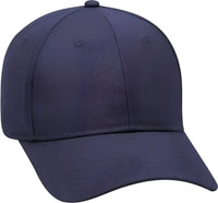 OTTO 19 028 Brushed Cotton Twill Low Profile Pro Style Structured Firm Front Panel Cap Navy Navy / One Size Fits Most