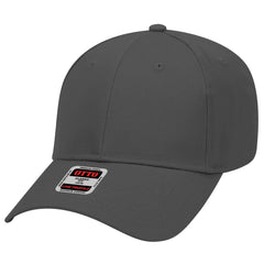 OTTO 19-061 6 Panel Low Profile Baseball Cap - Char. Gray - Char. Gray / 6 1/2’’ - 7 5/8’’