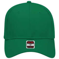 OTTO 19-061 6 Panel Low Profile Baseball Cap - Kelly - Kelly / 6 1/2’’ - 7 5/8’’