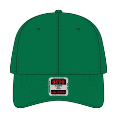 OTTO 19-061 6 Panel Low Profile Baseball Cap - Kelly - Kelly / 6 1/2’’ - 7 5/8’’