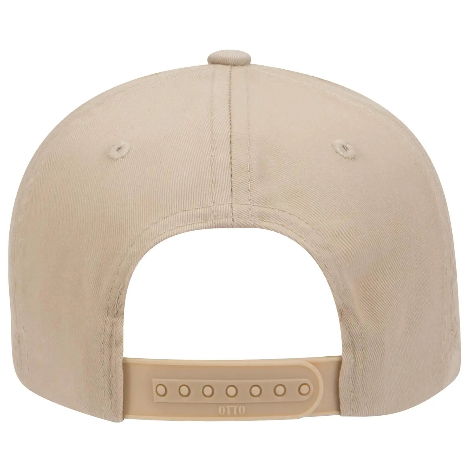 OTTO 19-061 6 Panel Low Profile Baseball Cap - Khaki - Khaki / 6 1/2’’ - 7 5/8’’