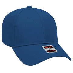 OTTO 19-061 6 Panel Low Profile Baseball Cap - Royal - Royal / 6 1/2’’ - 7 5/8’’