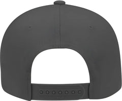 OTTO 19 061 Cotton Twill Low Profile Pro Style Cap with Fabric Adjustable Hook Charcoal Gray Dark Gray / One Size Fits