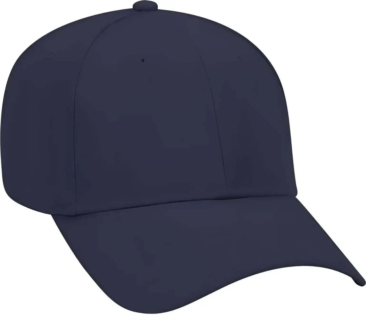 OTTO 19-061 Cotton Twill Low Profile Pro Style Cap with Fabric Adjustable Hook - Navy - Navy / One Size Fits Most