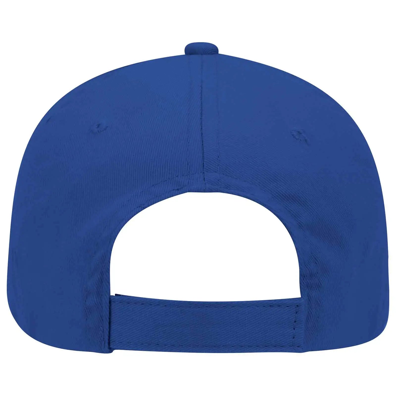 OTTO 19-1109 6 Panel Low Profile Baseball Cap - Royal - Royal / 6 1/2’’ - 7 5/8’’